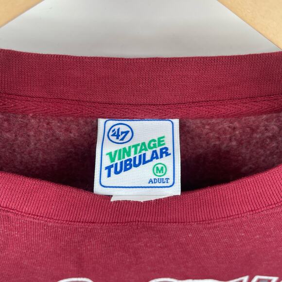 NEW '47 BRAND VINTAGE TUBULAR Sweatshirt Size Medium Ohio State Buckeyes NWOT - Picture 3 of 10